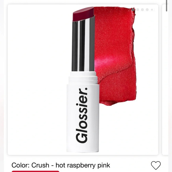 BNIB! Glossier Generation G Lipstick in Crush (Hot Raspberry Pink) - Picture 8 of 13